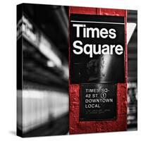 Square Times Square-Susan Bryant-Stretched Canvas