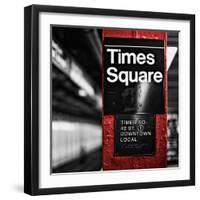 Square Times Square-Susan Bryant-Framed Photographic Print