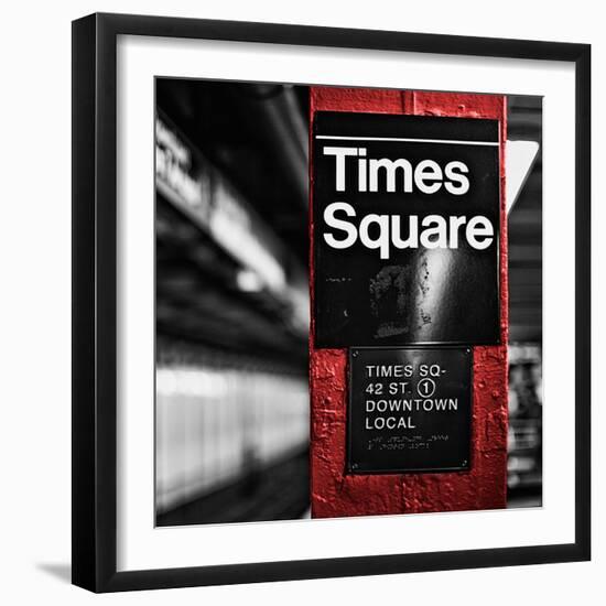 Square Times Square-Susan Bryant-Framed Photographic Print