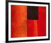 Square Twilight Apex-Carmine Thorner-Framed Art Print