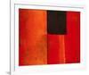 Square Twilight Apex-Carmine Thorner-Framed Art Print