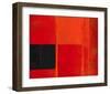 Square Twilight Crescent-Carmine Thorner-Framed Art Print