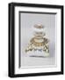 Square Vial with Gold Decorations, Soap Bubble Shaped Opal, France-null-Framed Giclee Print