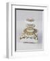 Square Vial with Gold Decorations, Soap Bubble Shaped Opal, France-null-Framed Giclee Print