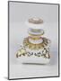 Square Vial with Gold Decorations, Soap Bubble Shaped Opal, France-null-Mounted Giclee Print