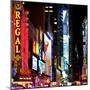 Square View, Urban Scene by Night at Times Square, Buildings by Night, Manhattan, New York, US, USA-Philippe Hugonnard-Mounted Photographic Print