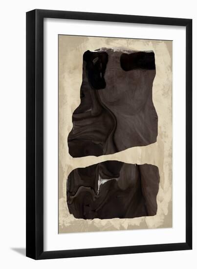 Squared I-Jacob Q-Framed Art Print