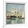 Squared - Riggers in Le Havre, 1886-Johannes Martin Grimelund-Framed Giclee Print
