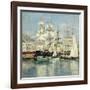 Squared - Riggers in Le Havre, 1886-Johannes Martin Grimelund-Framed Giclee Print