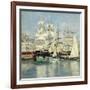 Squared - Riggers in Le Havre, 1886-Johannes Martin Grimelund-Framed Giclee Print