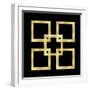 Squares 5-Art Deco Designs-Framed Giclee Print