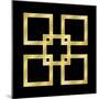 Squares 5-Art Deco Designs-Mounted Giclee Print