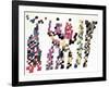 Squares Representing a Group of People, 1920-null-Framed Giclee Print