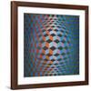 Squares-Victor Vasarely-Framed Premium Giclee Print