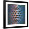 Squares-Victor Vasarely-Framed Premium Giclee Print