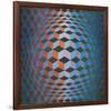 Squares-Victor Vasarely-Framed Premium Giclee Print