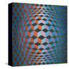 Squares-Victor Vasarely-Stretched Canvas