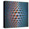 Squares-Victor Vasarely-Stretched Canvas