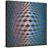 Squares-Victor Vasarely-Stretched Canvas