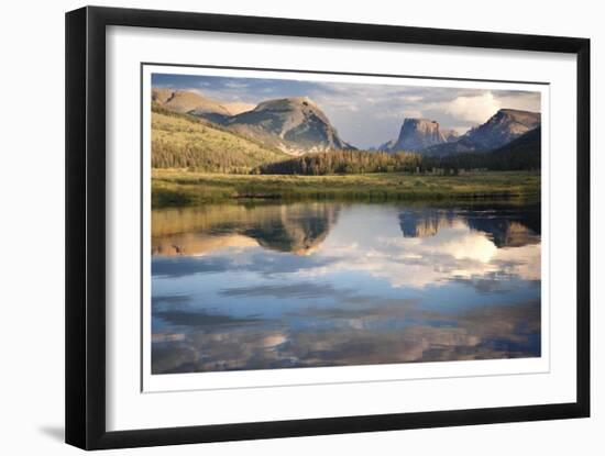 Squaretop Mountain I-Donald Paulson-Framed Giclee Print