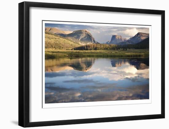 Squaretop Mountain I-Donald Paulson-Framed Giclee Print