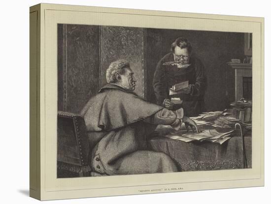 Squaring Accounts-Erskine Nicol-Stretched Canvas