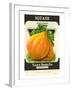 Squash Seed Packet-null-Framed Art Print