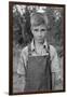 Squatter Boy-Dorothea Lange-Framed Art Print