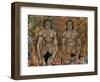 Squatting Women, 1918-Egon Schiele-Framed Giclee Print