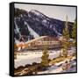 Squaw Valley's Blyth Arena-null-Framed Stretched Canvas