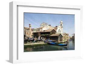 Squero Di San Trovaso, Gondola Boatyard, Dorsoduro, Veniceveneto, Italy, Europe-Peter Barritt-Framed Photographic Print