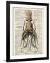 Squid 2-Tina Carlson-Framed Art Print