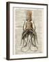 Squid 2-Tina Carlson-Framed Art Print