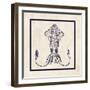 Squid Sq-N. Harbick-Framed Art Print