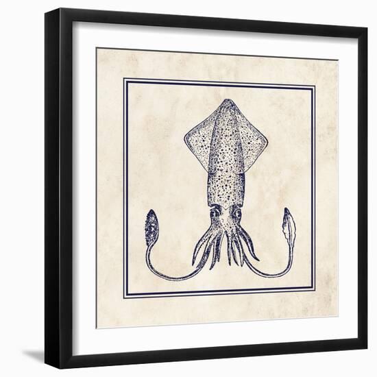 Squid Sq-N. Harbick-Framed Art Print