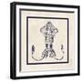 Squid Sq-N. Harbick-Framed Art Print