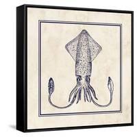 Squid Sq-N. Harbick-Framed Stretched Canvas