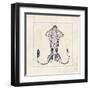 Squid Sq-N. Harbick-Framed Art Print