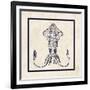 Squid Sq-N. Harbick-Framed Art Print