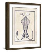 Squid-N. Harbick-Framed Art Print