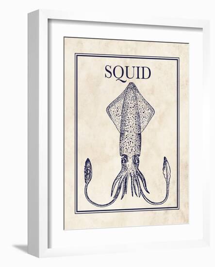 Squid-N. Harbick-Framed Art Print