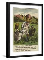 Squire Bull and the Fox-null-Framed Giclee Print