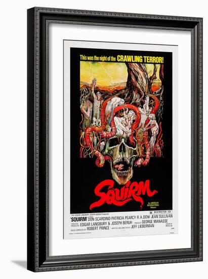 Squirm-null-Framed Art Print