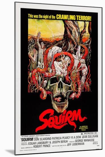 Squirm-null-Mounted Art Print