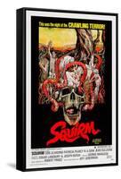 Squirm-null-Framed Stretched Canvas