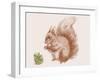 Squirrel  2017  (digital)-Sarah Hough-Framed Giclee Print