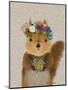 Squirrel Bohemian-Fab Funky-Mounted Art Print