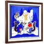 Squirrel Meeting - Child Life-Marie A. Lawson-Framed Giclee Print