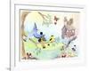 Squirrel Wars-Jennifer Zsolt-Framed Giclee Print