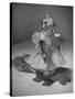 Squirrel Wearing a Baby Doll's Dress-Nina Leen-Stretched Canvas